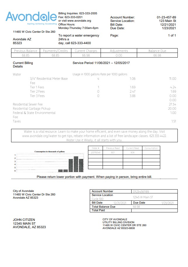  Minol USA business utility bill 